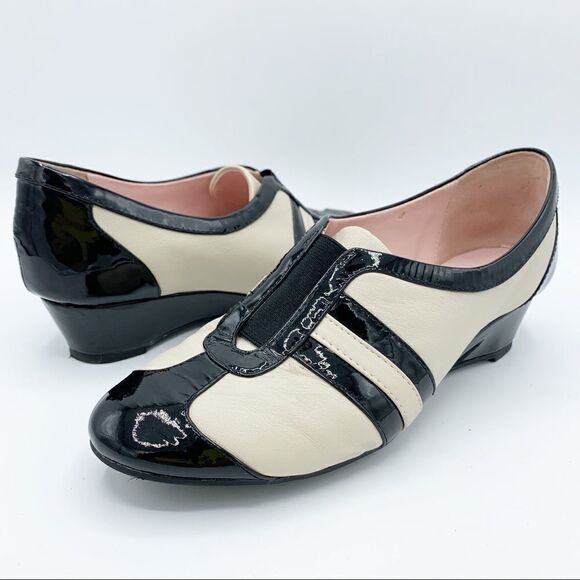 Taryn Rose Paislee Striped Wedge Sneaker 8.5‎ - Picture 2 of 16